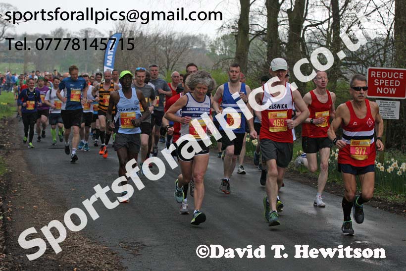 Kirkley Half Marathon, Kirkley Hall, near Ponteland, Northumberland Photo: David T. Hewitson/Sports for All Pics